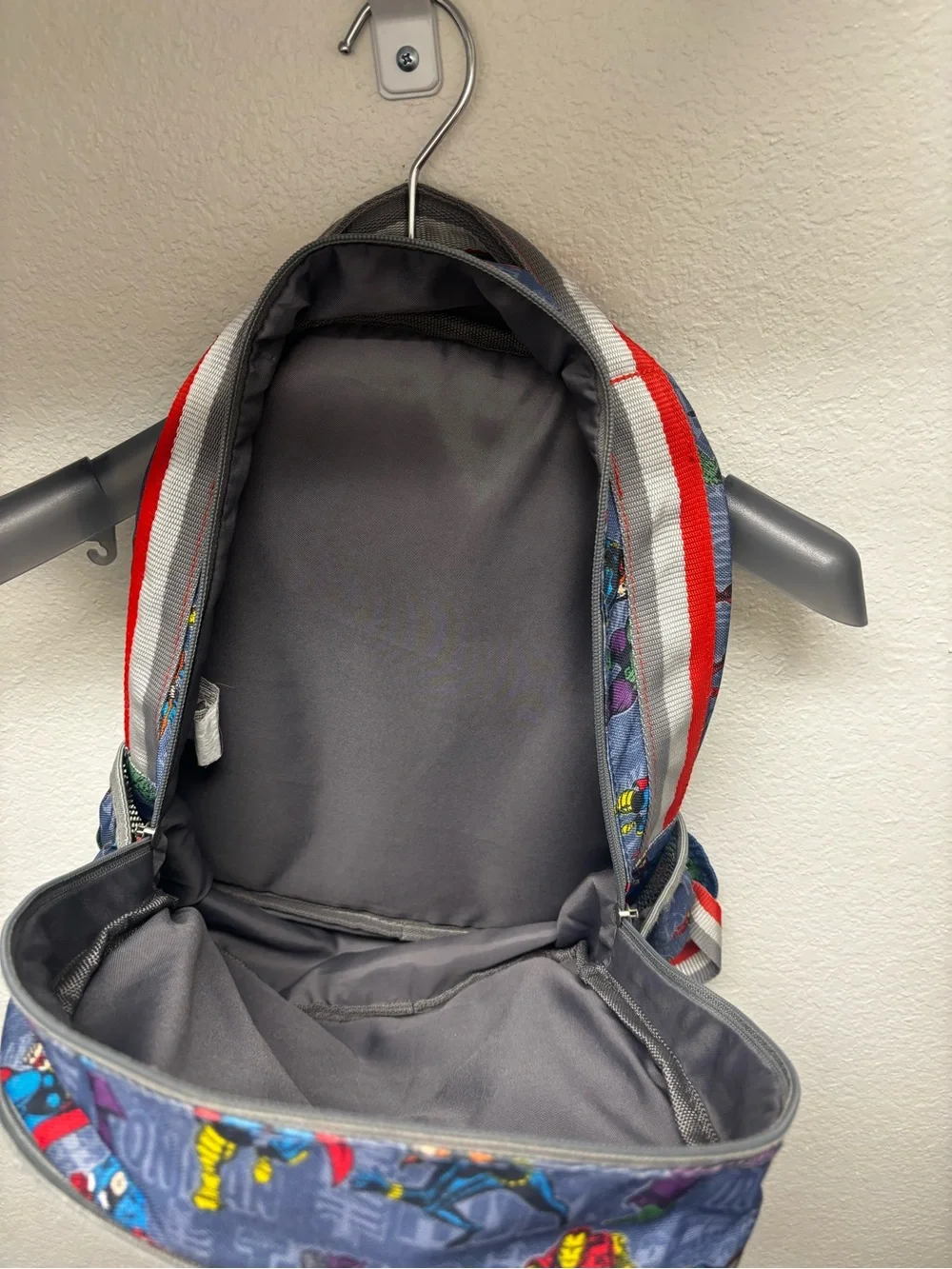 Pottery Barn Kids Marvel Character Backpack in Blue, Red, Green